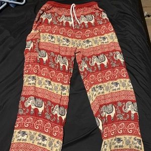 ✨ earthbound hippie elephant joggers ✨ size L